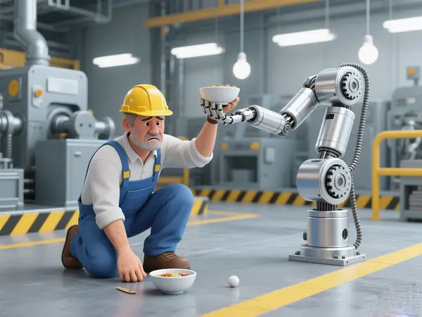 自动化抢了工人的饭碗？