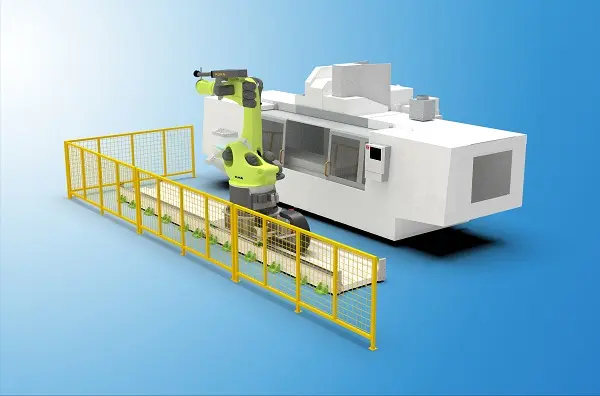 加工中心自动化趋势:机器人+第七轴一体化整体方案